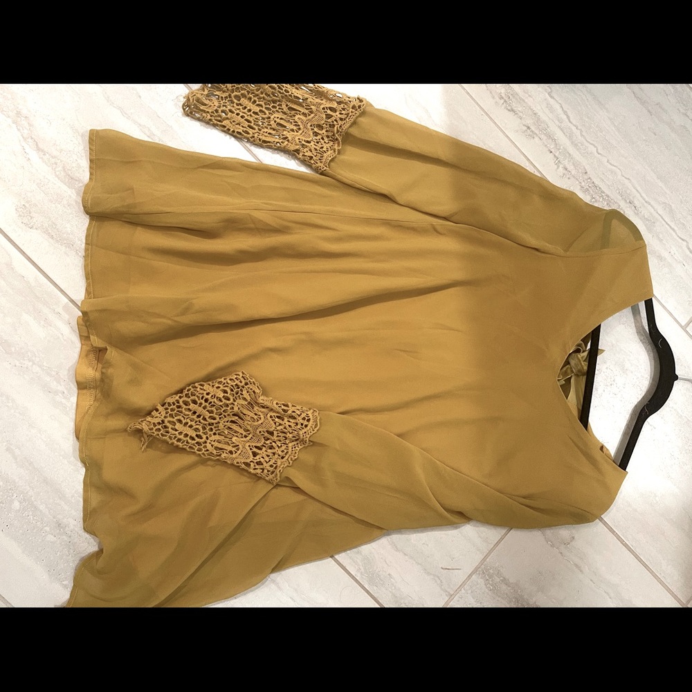 Umgee yellow dress